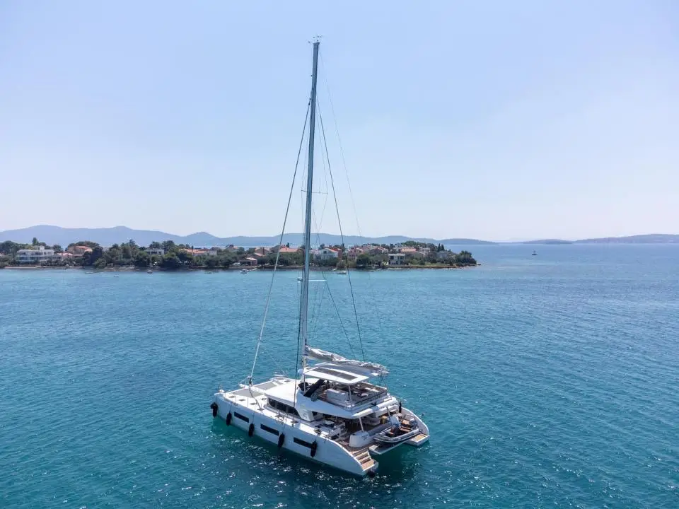 Lagoon Sixty 5 Seaductive Orca in Split Harbour