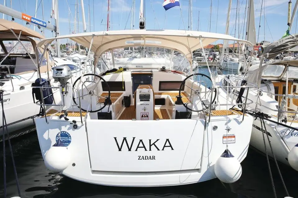 Sun Odyssey 440 Waka in Marina Kornati, Biograd