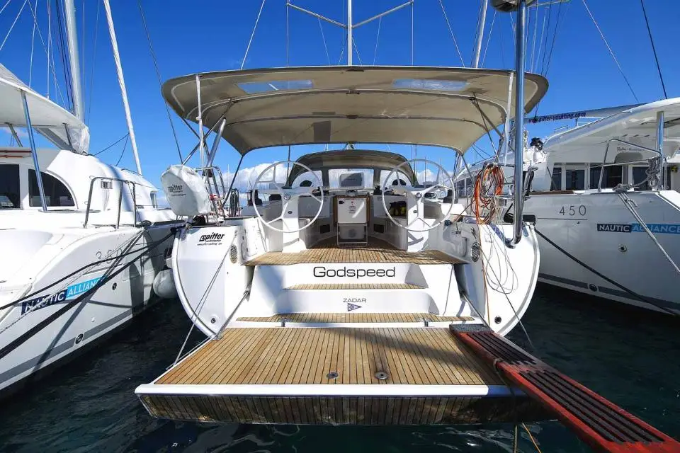 Bavaria Cruiser 50 Avantgarde Godspeed in Marina Hramina, Murter