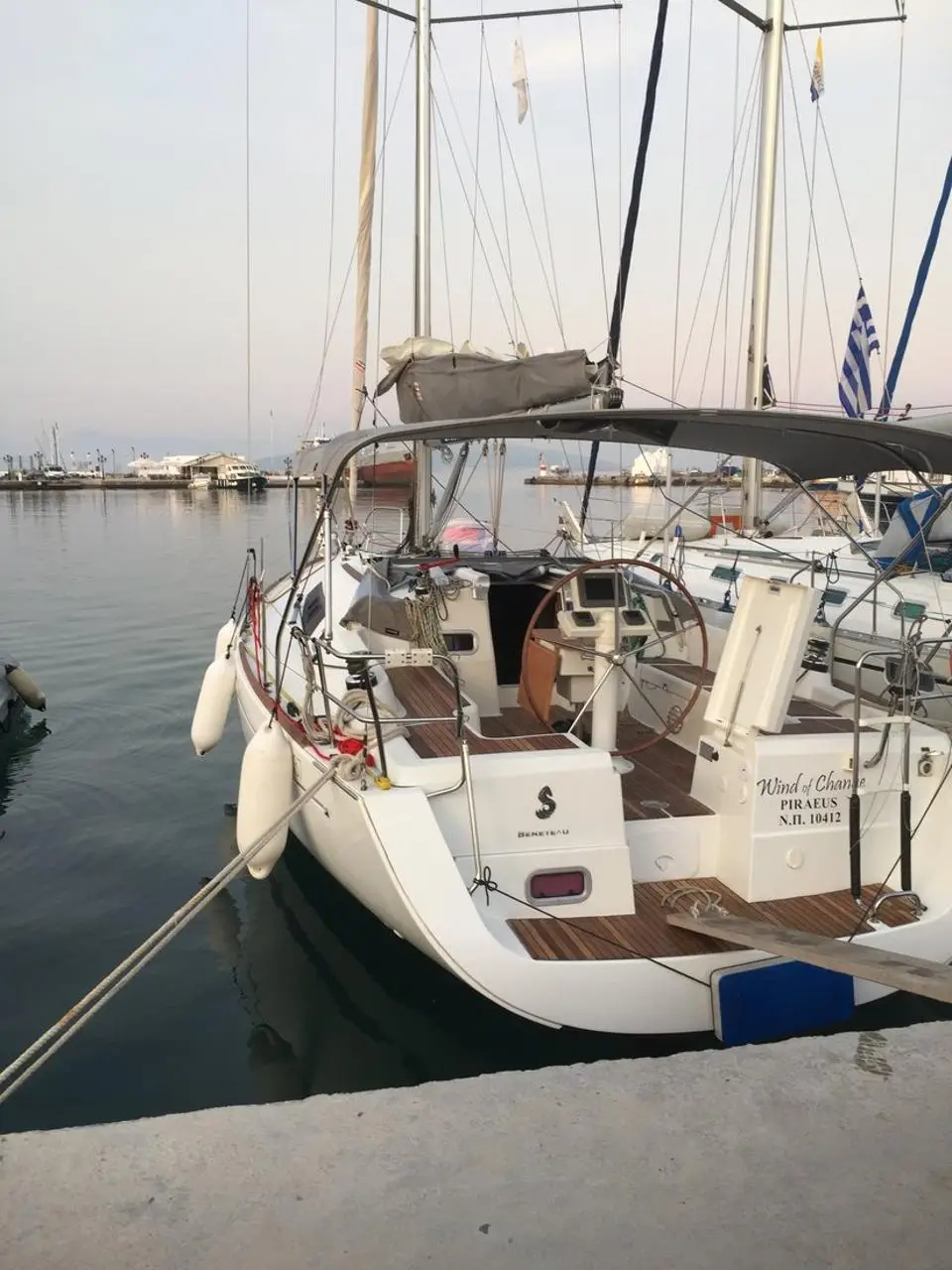 Oceanis 37 Wind of Change in Paros, Paroikia Marina