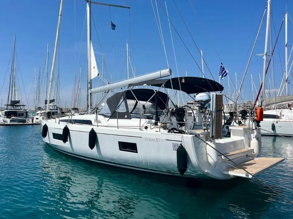 Oceanis 51.1 Olga in Athens, Alimos marina