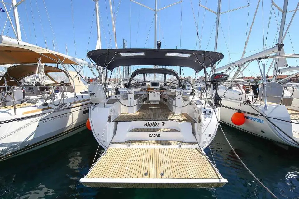 Bavaria Cruiser 45 Wolke 7 in Corfu, Gouvia Marina