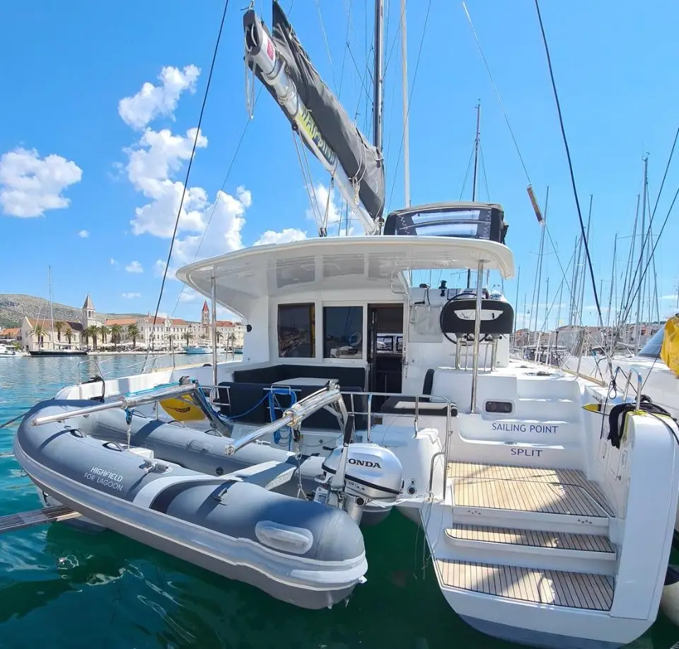 Lagoon 40 Sailing Point in ACI Marina Trogir
