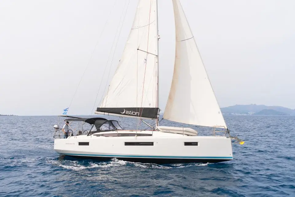 Sun Odyssey 410 Naias in Corfu, Gouvia Marina