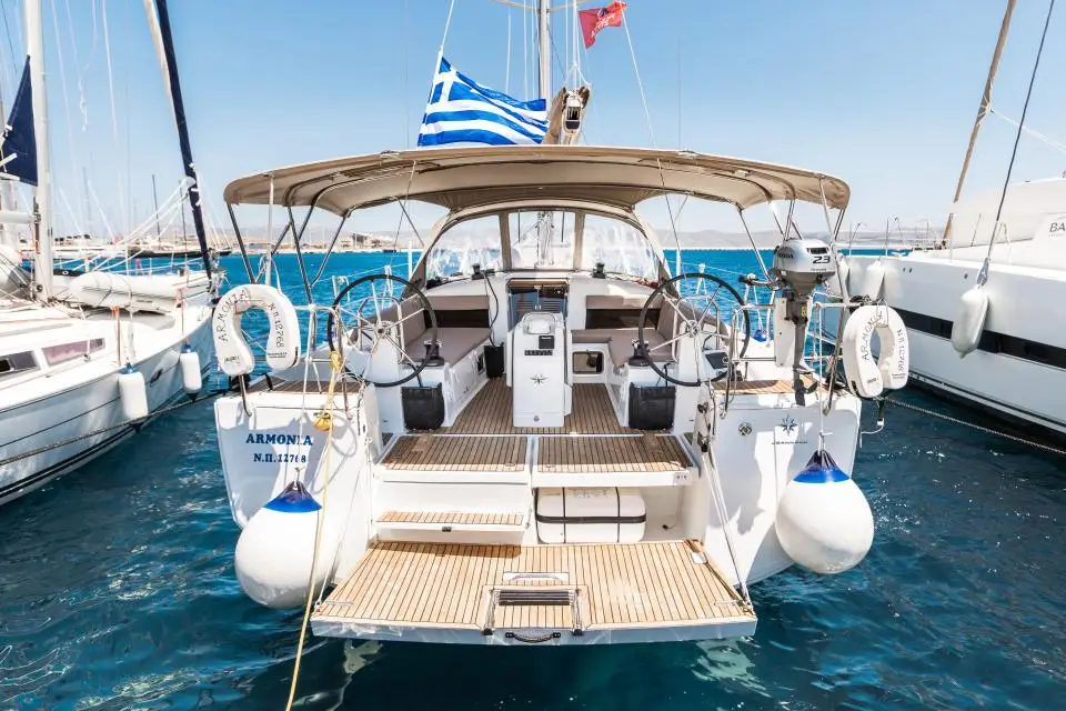 Sun Odyssey 440 Armonia in Lefkada, Nydri, Armonia Hotel