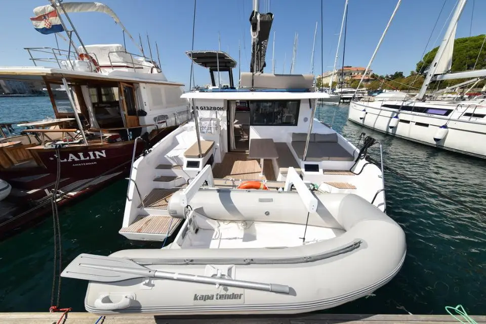 Aventura 34 Lauremi in Marina Zadar (ex. Tankerkomerc)