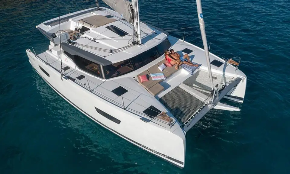 Fountaine Pajot Astrea 42 Maestro Speakeasy in Bahamas, Abacos, Boat Harbour Marina