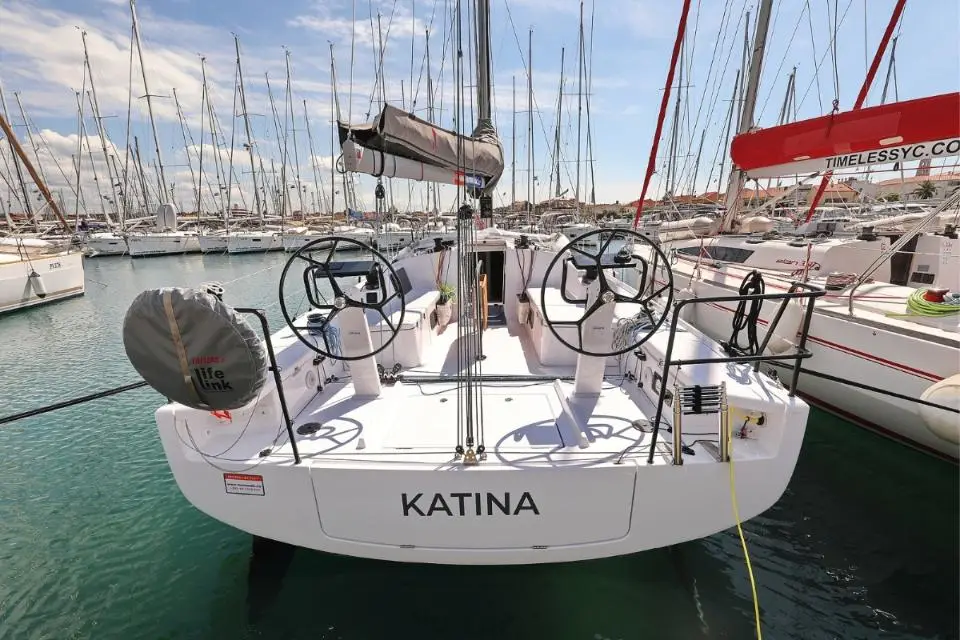 First 36 Katina in Marina Kornati, Biograd