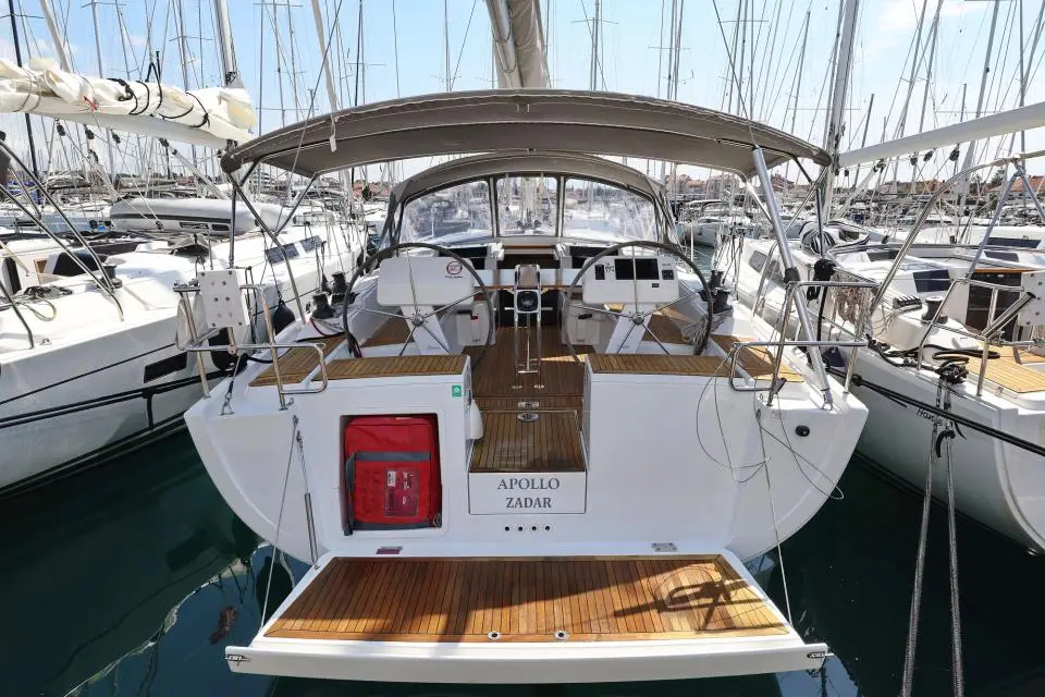 Hanse 458 Apollo in Marina Kornati, Biograd