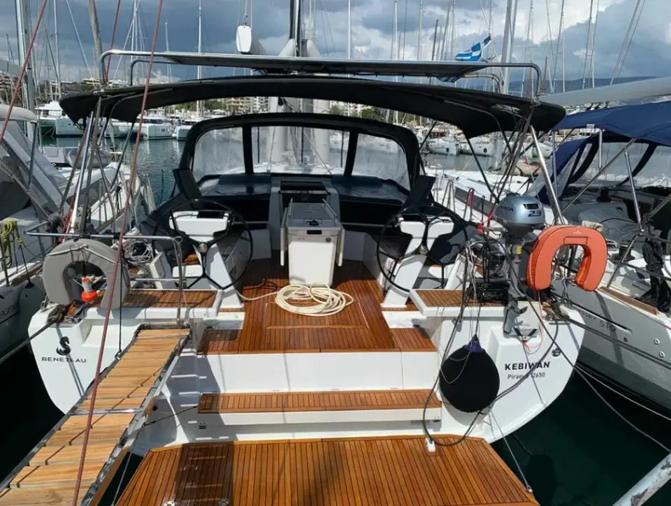 Oceanis 46.1 Kebiwan in Athens, Alimos marina