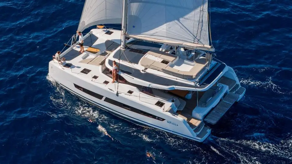 Fountaine Pajot FP 44 Maestro Ripple in St. Thomas, Frenchtown Marina