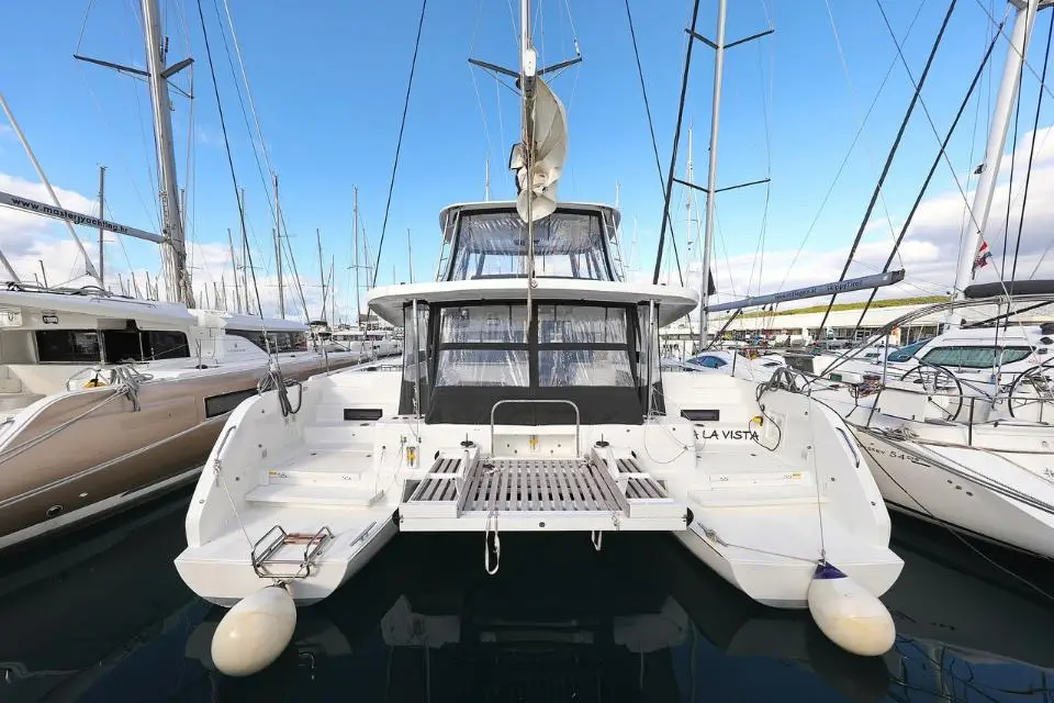 Lagoon 46 Hasta La Vista in Sukosan, D-Marin Dalmacija Marina