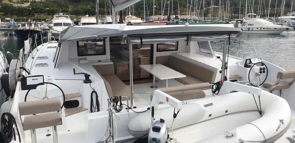 Nautitech 40 Open Lullaby in Tropea, Porto di Tropea