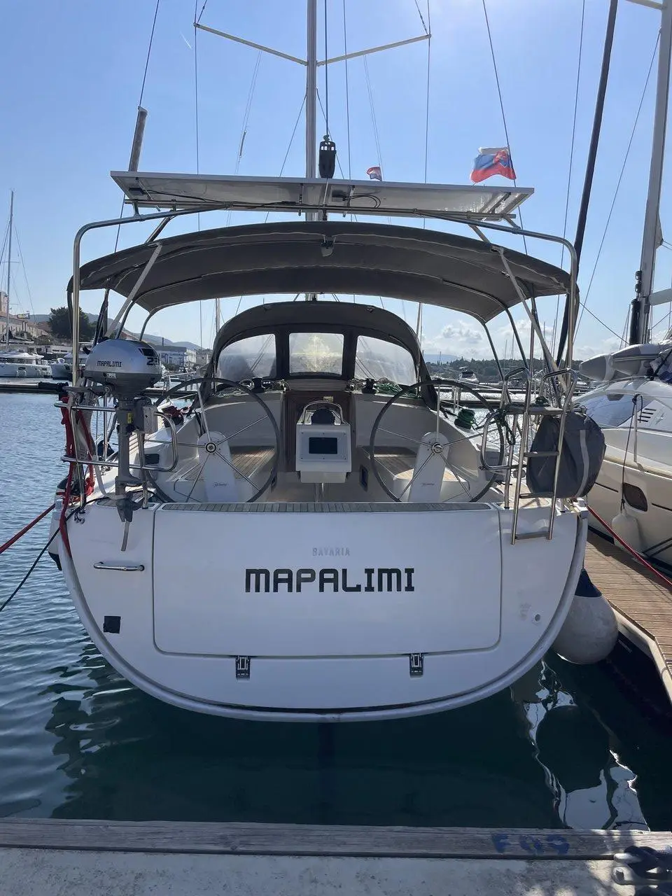 Bavaria Cruiser 37 Mapalimi in Marina Mandalina, Sibenik