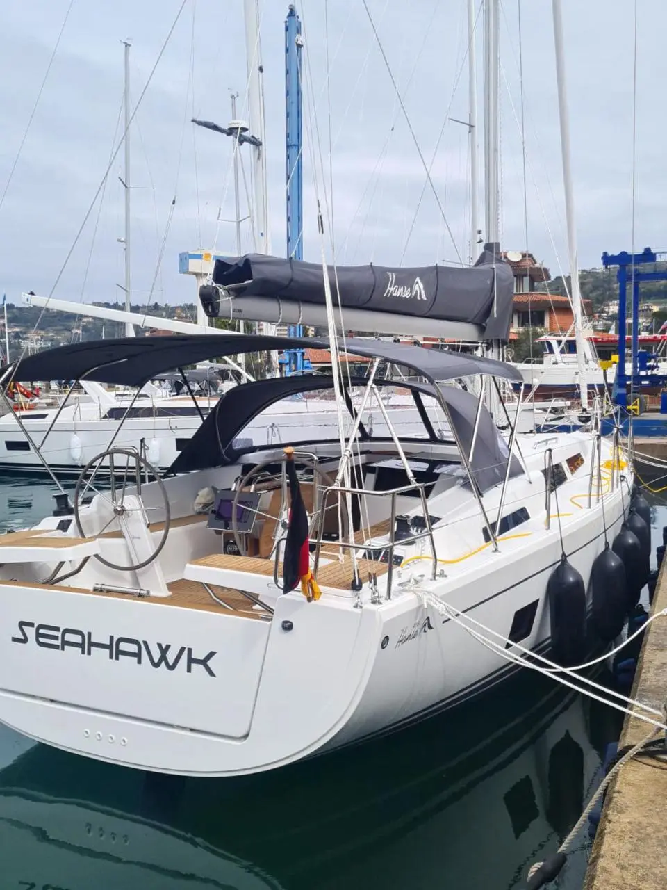 Hanse 418 Seahawk in Marina Kornati, Biograd