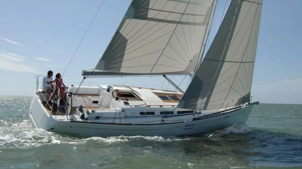 Dufour 40E – Passion, Charteryacht in Marina Flensburg Sonwik