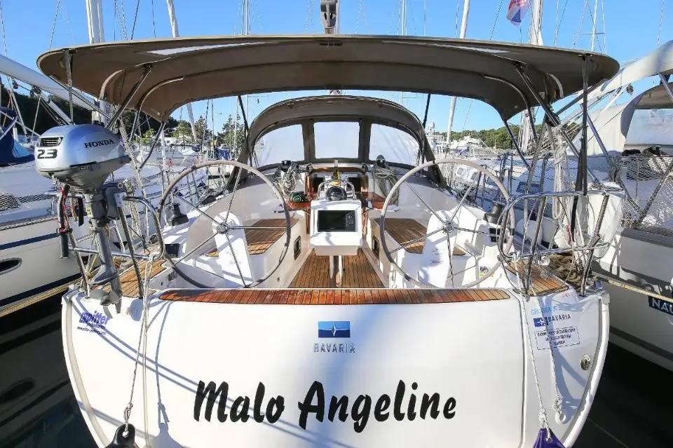 Bavaria Cruiser 37 Malo Angeline in Marina Punat, Krk