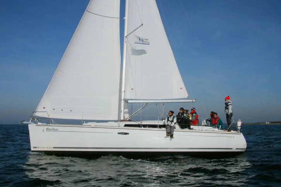 Oceanis 37 White Horse in Marina Flensburg Sonwik