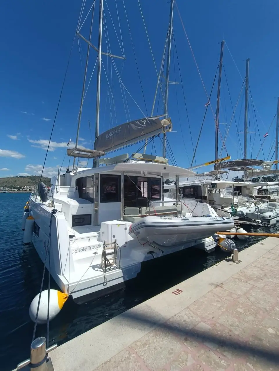 Bali 4.4 Double Trouble in Marina Frapa, Rogoznica
