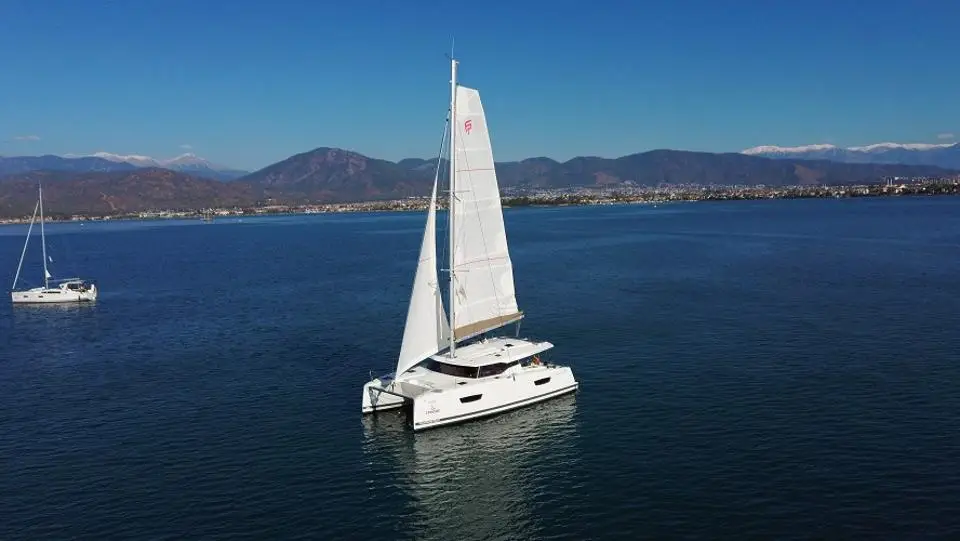 Fountaine Pajot Astrea 42 Gloria in Fethiye, Yacht Classic Hotel Marina