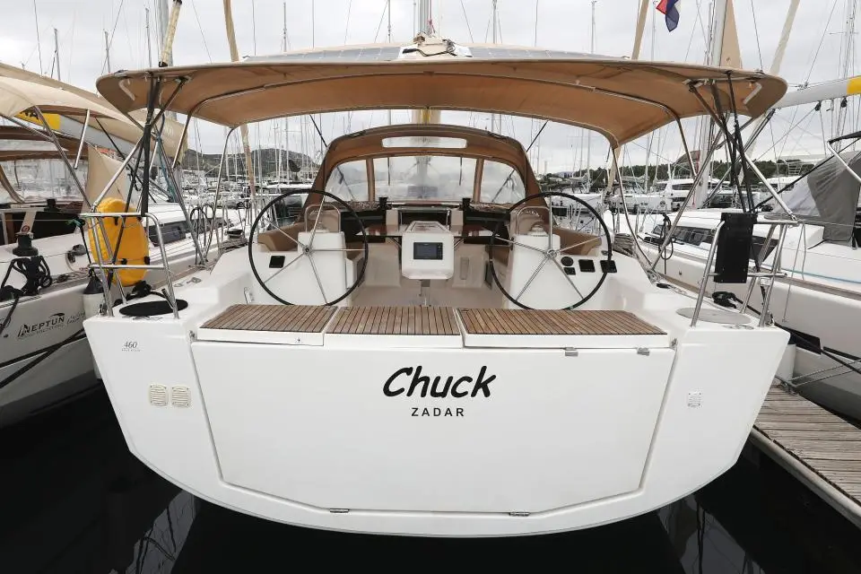 Dufour 460 GL Chuck in ACI Marina Vodice