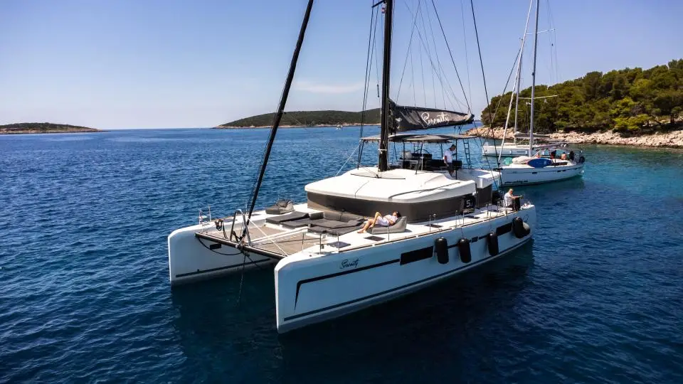 Lagoon 52 Serenity in Marina Kastela