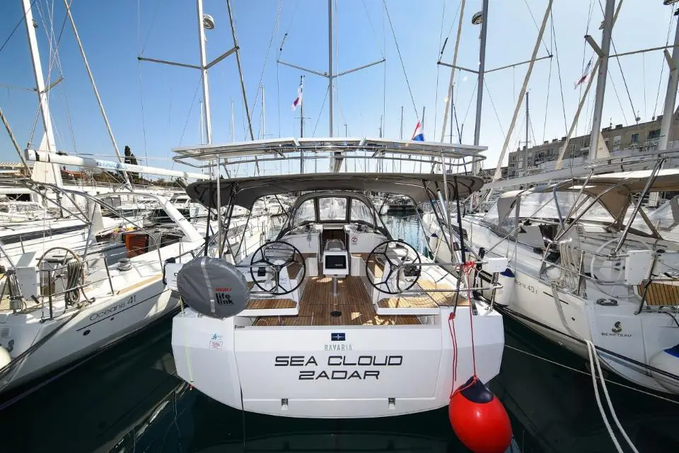 Bavaria C38 Sea Cloud in Marina Zadar (ex. Tankerkomerc)