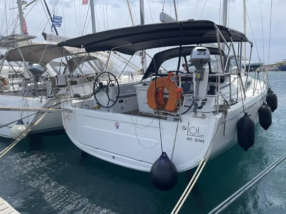 Oceanis 40.1 LOL in Lavrion, main port