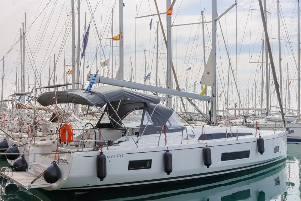 Oceanis 46.1 Solon in Athens, Alimos marina