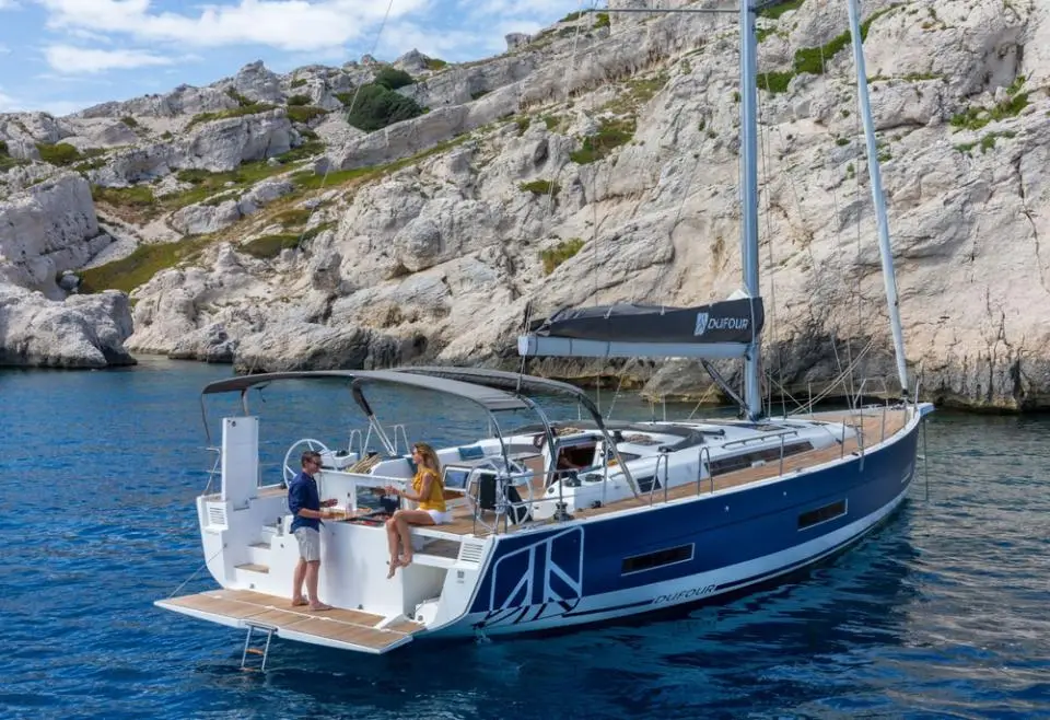 Dufour 530 Venus in Athens, Alimos marina