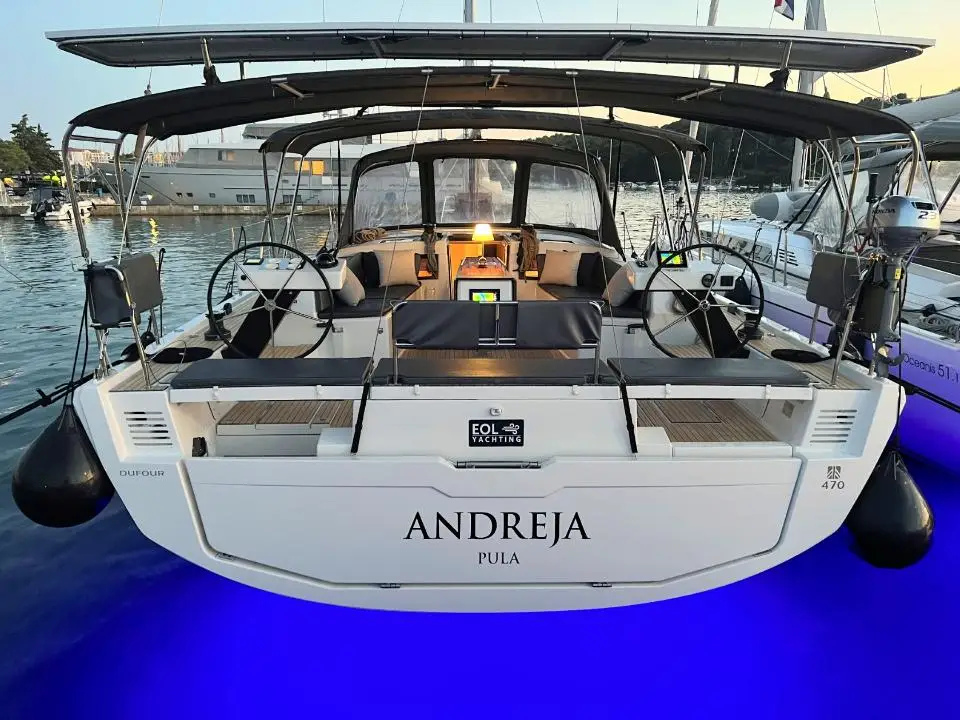 Dufour 470 Andreja in Marina Tehnomont Veruda, Pula