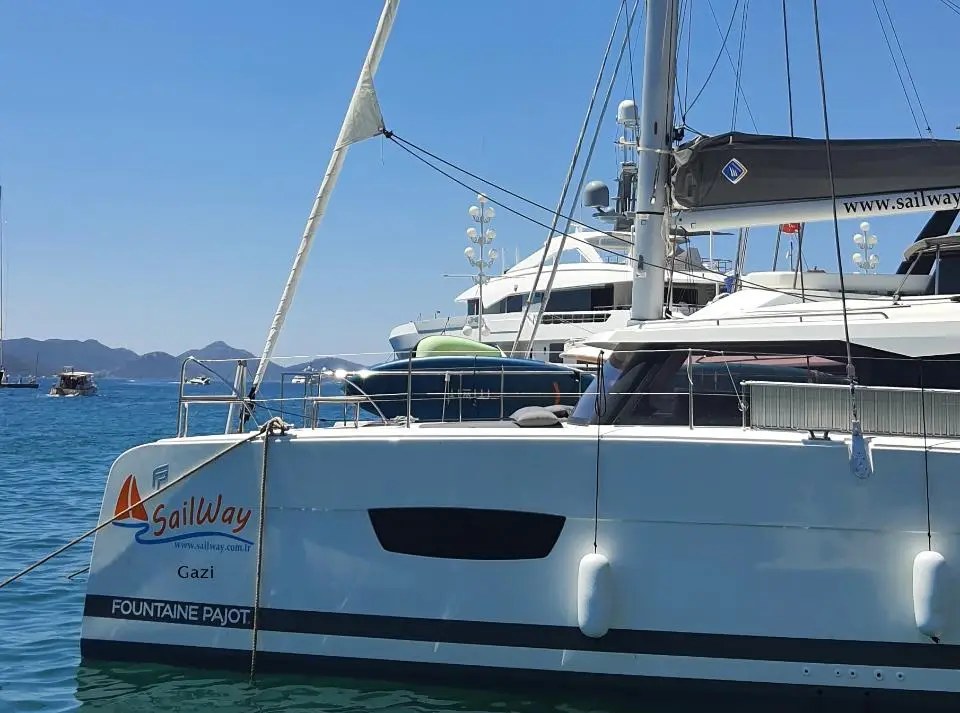Fountaine Pajot Isla 40 Gazi in Marmaris Adakoy Marina