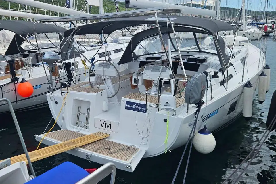 Hanse 458 Vivi in Marina Punat, Krk