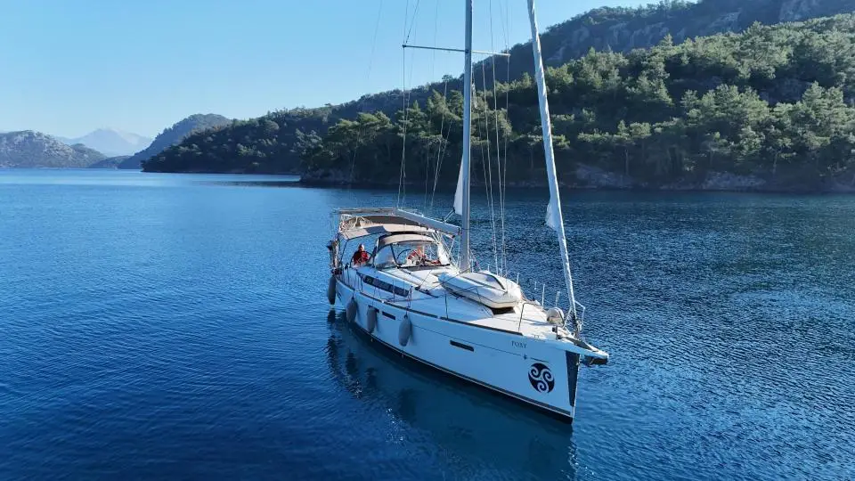 Sun Odyssey 419 Foxy in Fethiye, Ece Saray Marina Resort