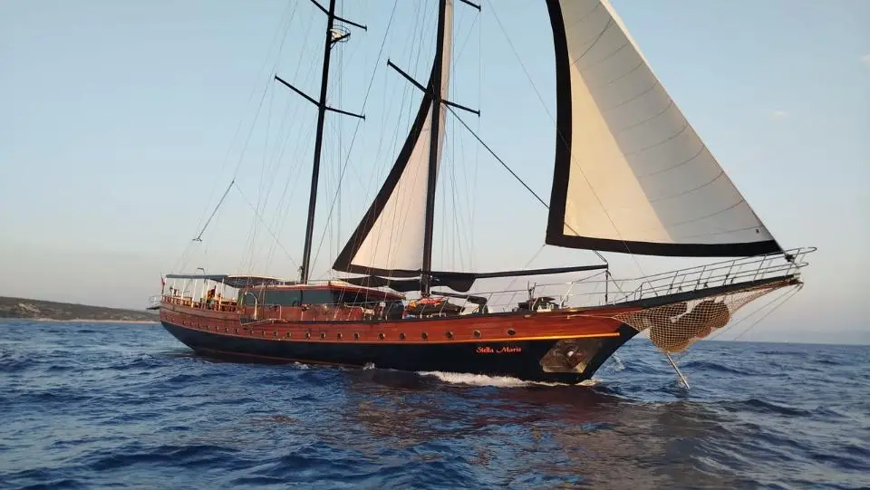 Gulet Stella Maris in Split Harbour
