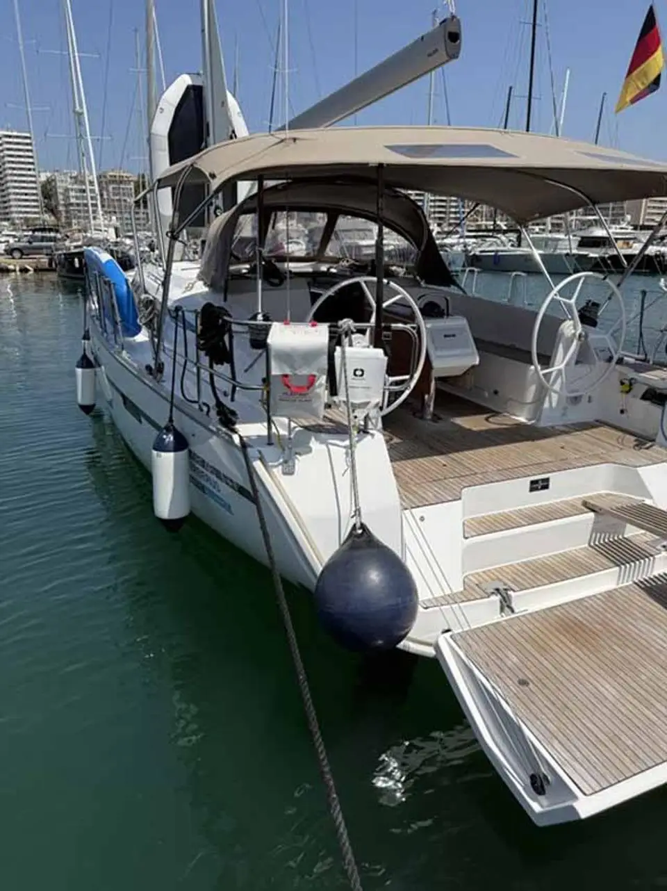 Bavaria Cruiser 46 Zerberus in Palma de Mallorca, Real Club Nautico