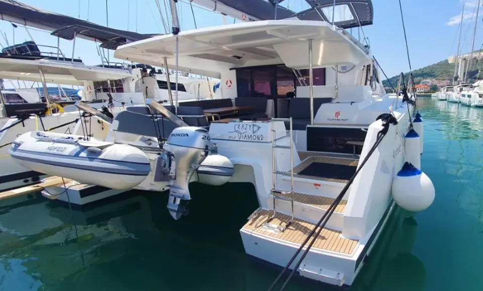 Fountaine Pajot Astrea 42 Crazy Diamond in Trogir, Yachtclub Seget (Marina Baotić)