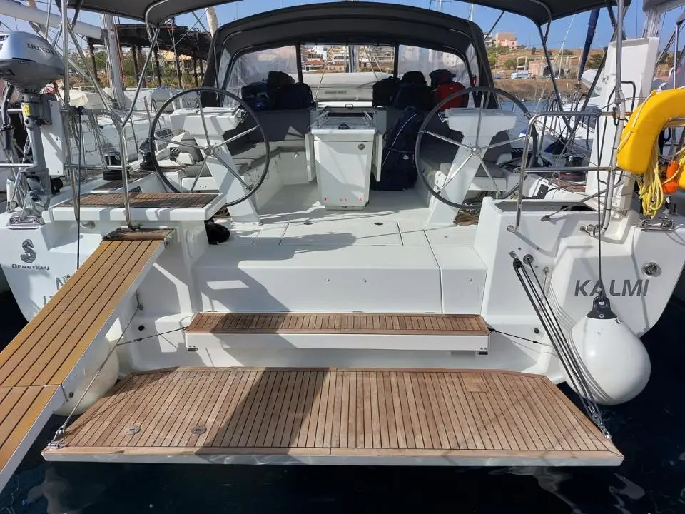 Oceanis 46.1 Kalmi in Lavrion, main port