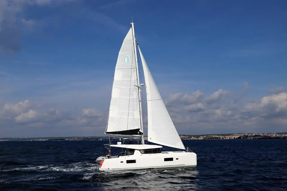 Lagoon 42 Da Vinci in Marina Zadar (ex. Tankerkomerc)