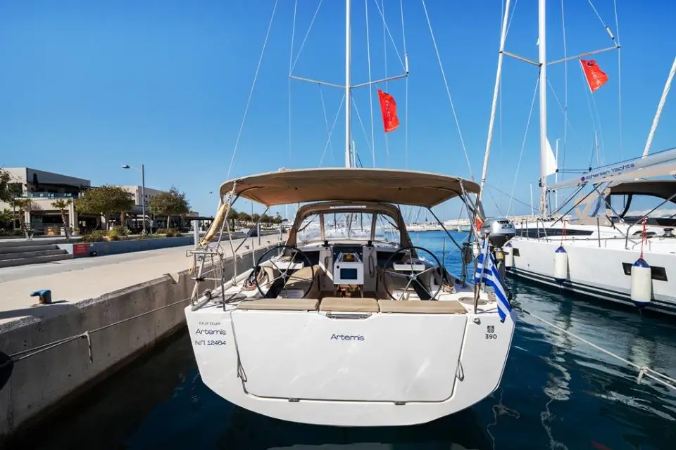 Dufour 390 GL Artemis in Rhodes New Marina