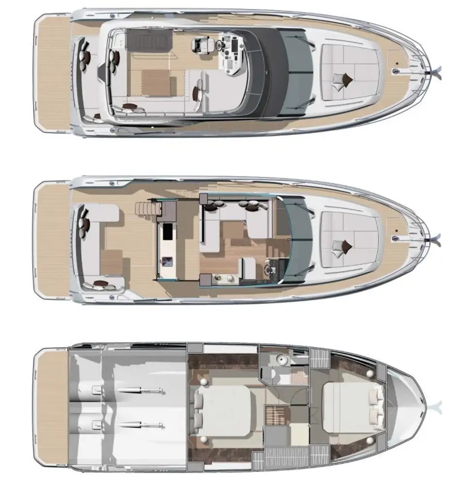 Prestige F4.3 Mr. 77 in Marina Kastela