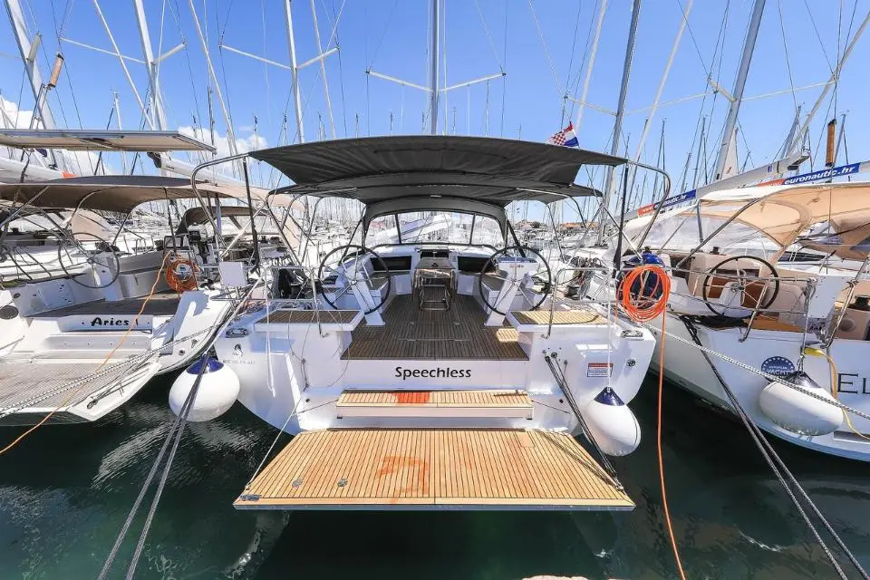 Oceanis 46.1 Speechless in Marina Kornati, Biograd