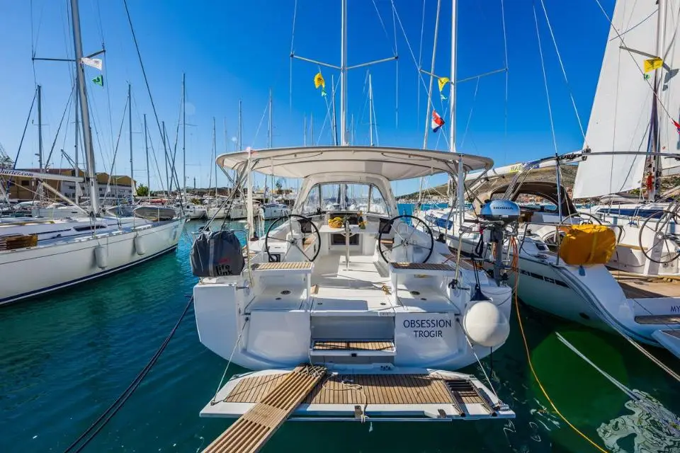Oceanis 38.1 Obsession in Dubrovnik, Komolac, ACI Marina Dubrovnik