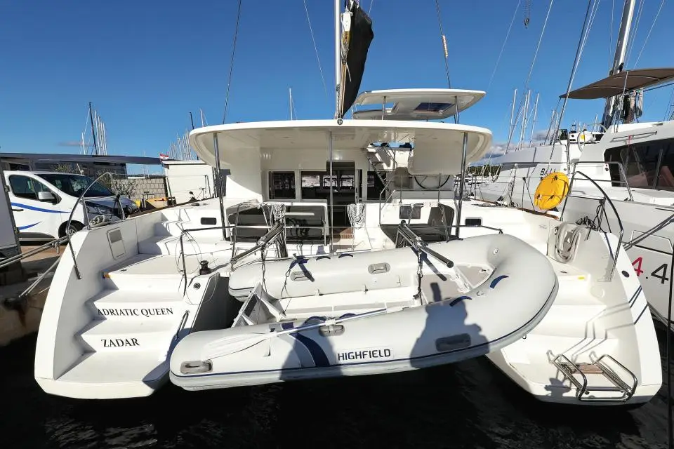 Lagoon 450 S Adriatic Queen in Marina Šangulin, Biograd