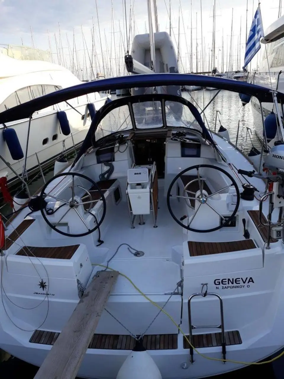 Sun Odyssey 389 Geneva in Corfu, Gouvia Marina