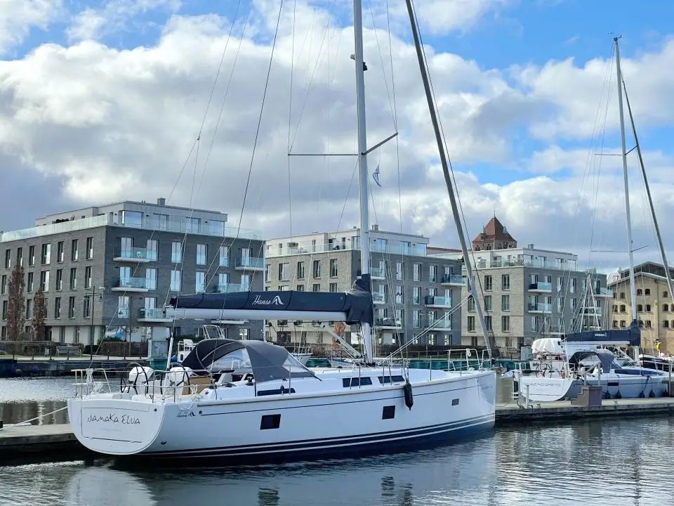 Hanse 458 Namaka Elua in Palma de Mallorca, Marina Naviera Balear