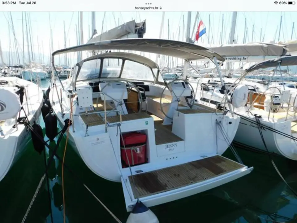 Hanse 455 Jenny in Marina Punat, Krk