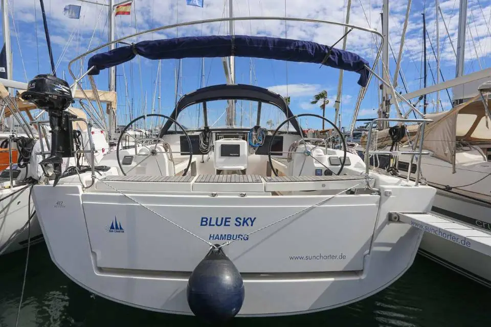 Dufour 412 Blue Sky in Golfo Aranci Marina Dell’Isola