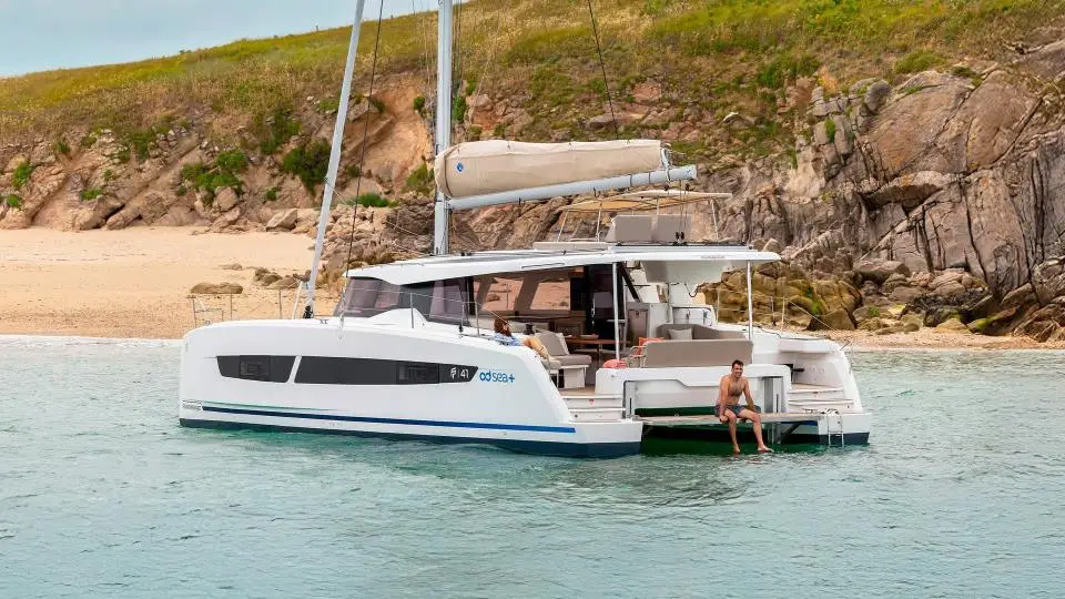 Fountaine Pajot FP 44 Quatuor Selah Vie in St. Thomas, Frenchtown Marina