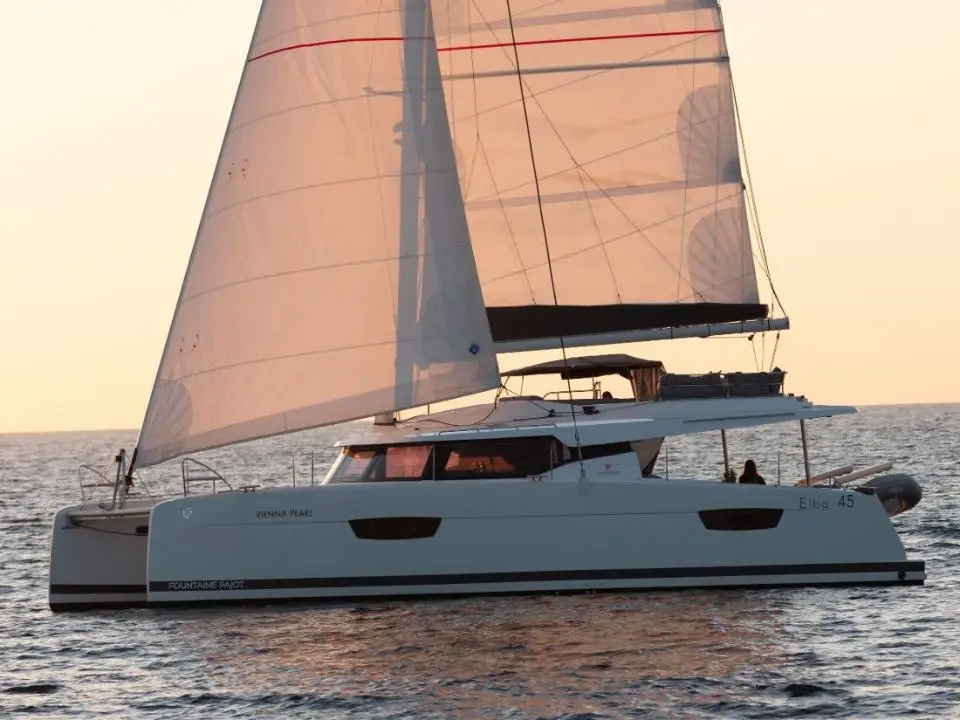 Fountaine Pajot Elba 45 Vienna Pearl in Preveza Marina